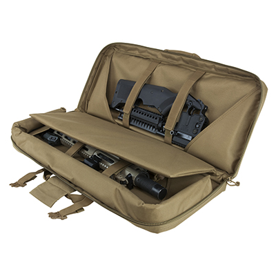 28" Deluxe Double Rifle, AR/AK Pistol Case - Click Image to Close